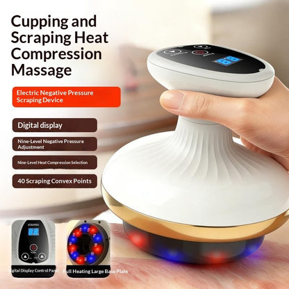 electric gua sha massager home cupping
