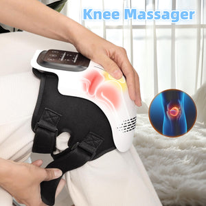 Heating Knee Massager with Kneading and Infrared Relief