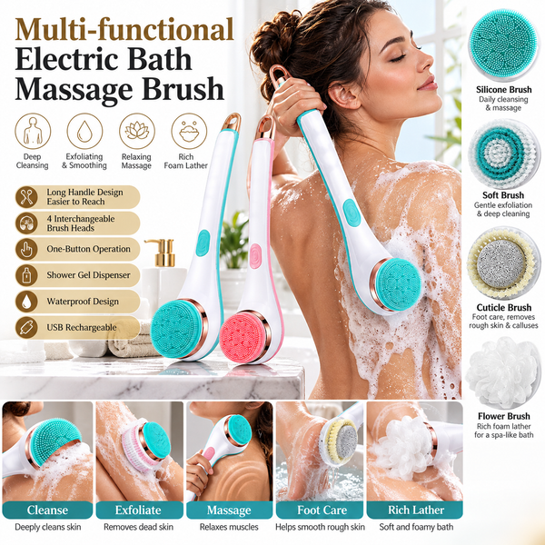 Electric Body Cleansing & Massage Brush