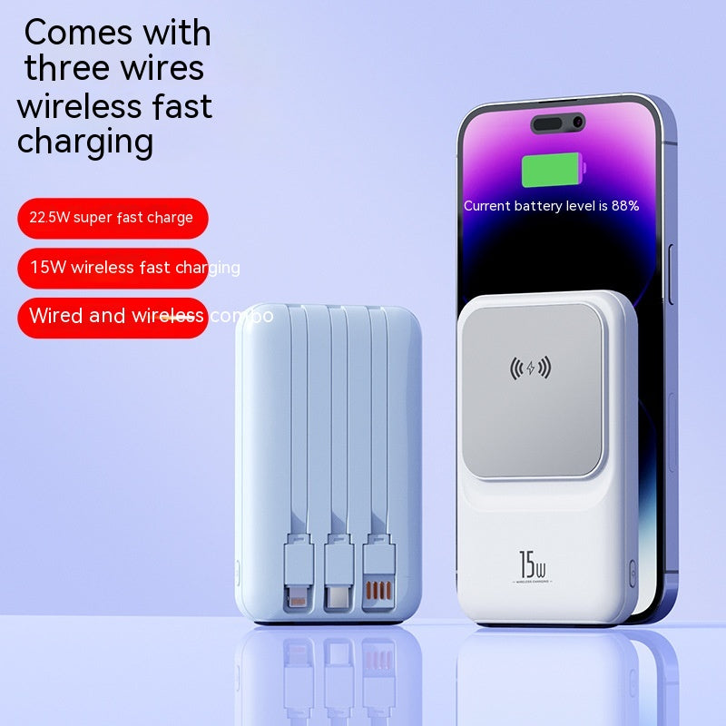 magnetic wireless power bank 10000mAh