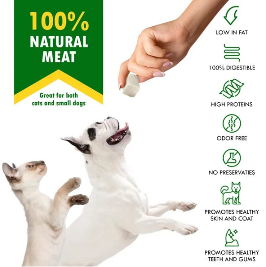 freeze dried pet treats natural cubes cats dogs