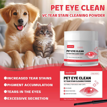 pet tear stain remover powder eye brightening