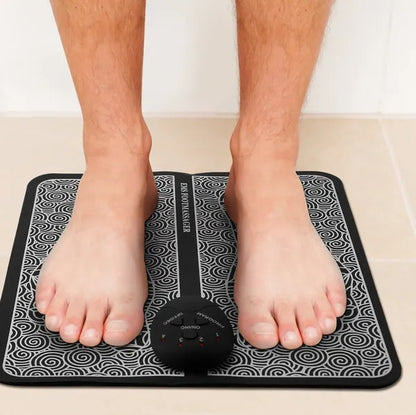 EMS Foot Massage Pad Electric Stimulator Massager Unit Leg