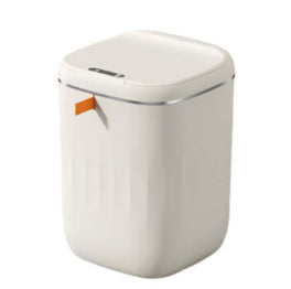 Smart trash can lifestyle use in kitchen and bedroom