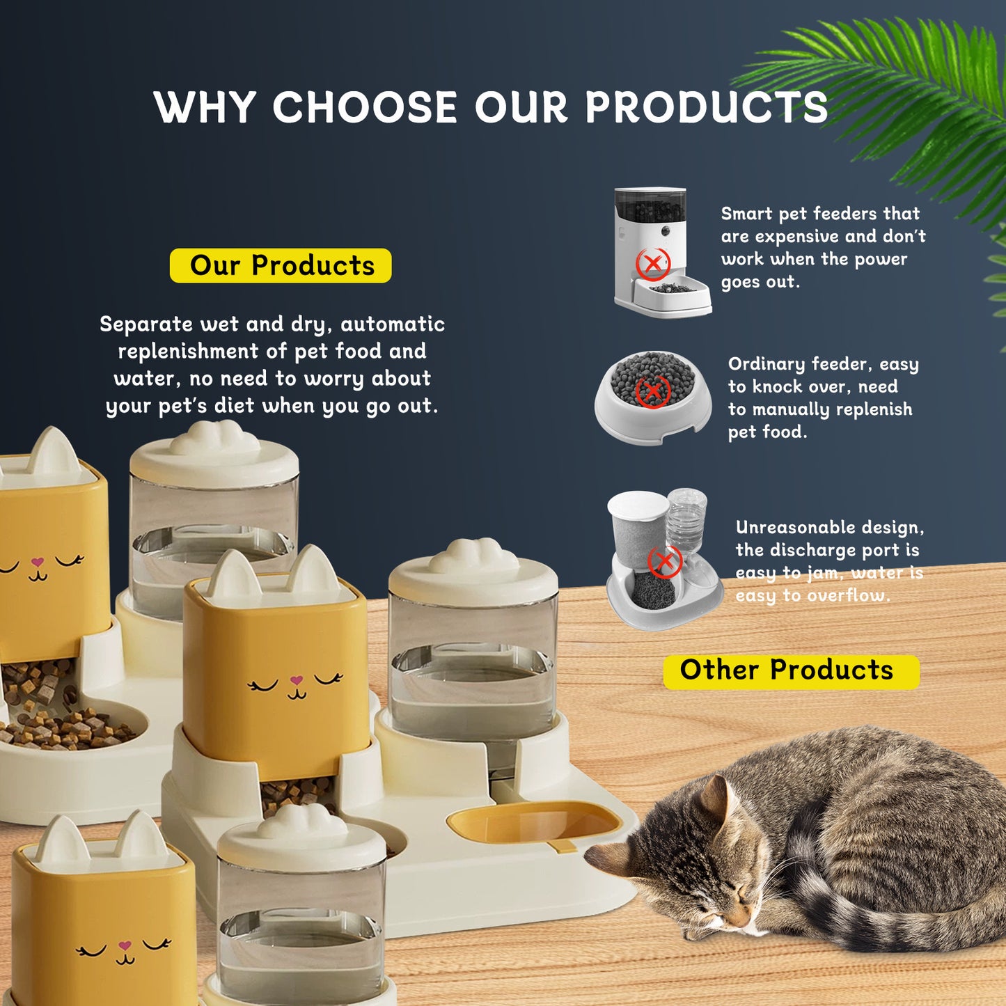smart pet feeder water dispenser
