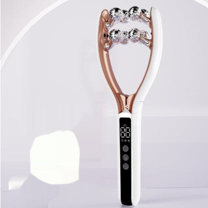 EMS face massager microcurrent V-Roller for skin lifting