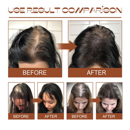 1: Batana hair oil applied to hair during routine