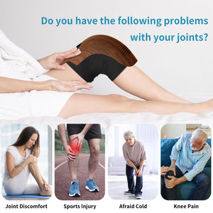 Heating Knee Massager with Kneading and Infrared Relief