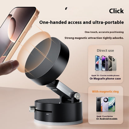magnetic car phone holder suction cup mount