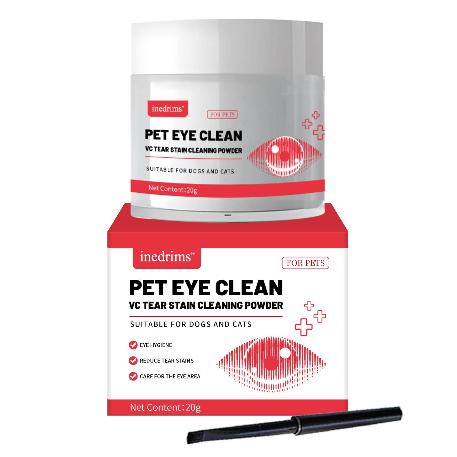 pet tear stain remover powder eye brightening