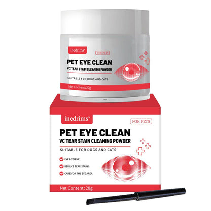 pet tear stain remover powder eye brightening
