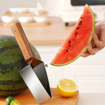 watermelon slicer cutting watermelon into uniform slices