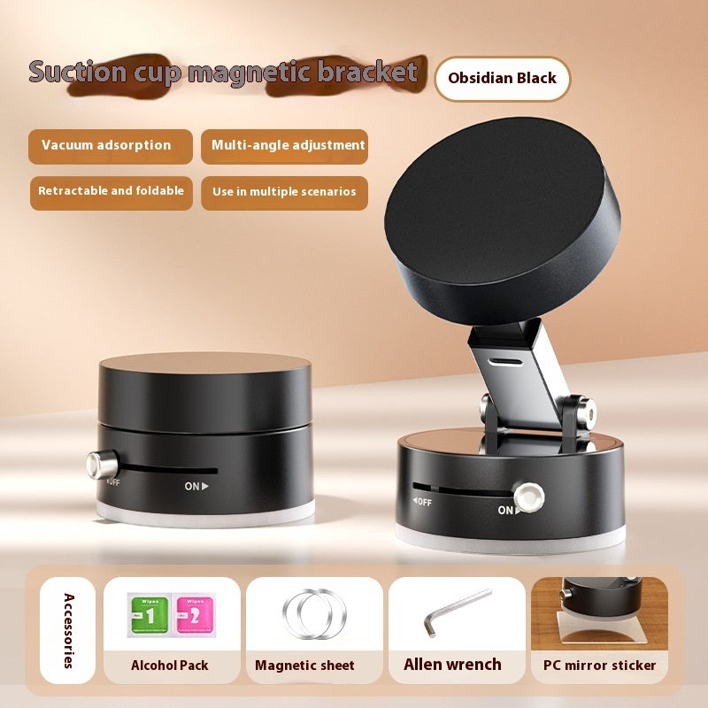 magnetic car phone holder suction cup mount