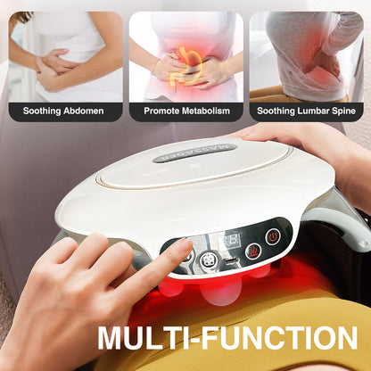 abdominal massager with heat therapy