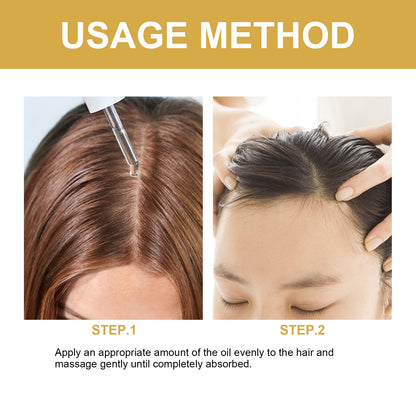 EELHOE Rosemary Hair Treatment Oil for Dry & Frizzy Hair – Scalp Cleansing, Deep Conditioning, Volumizing & Smoothing Repair Formula