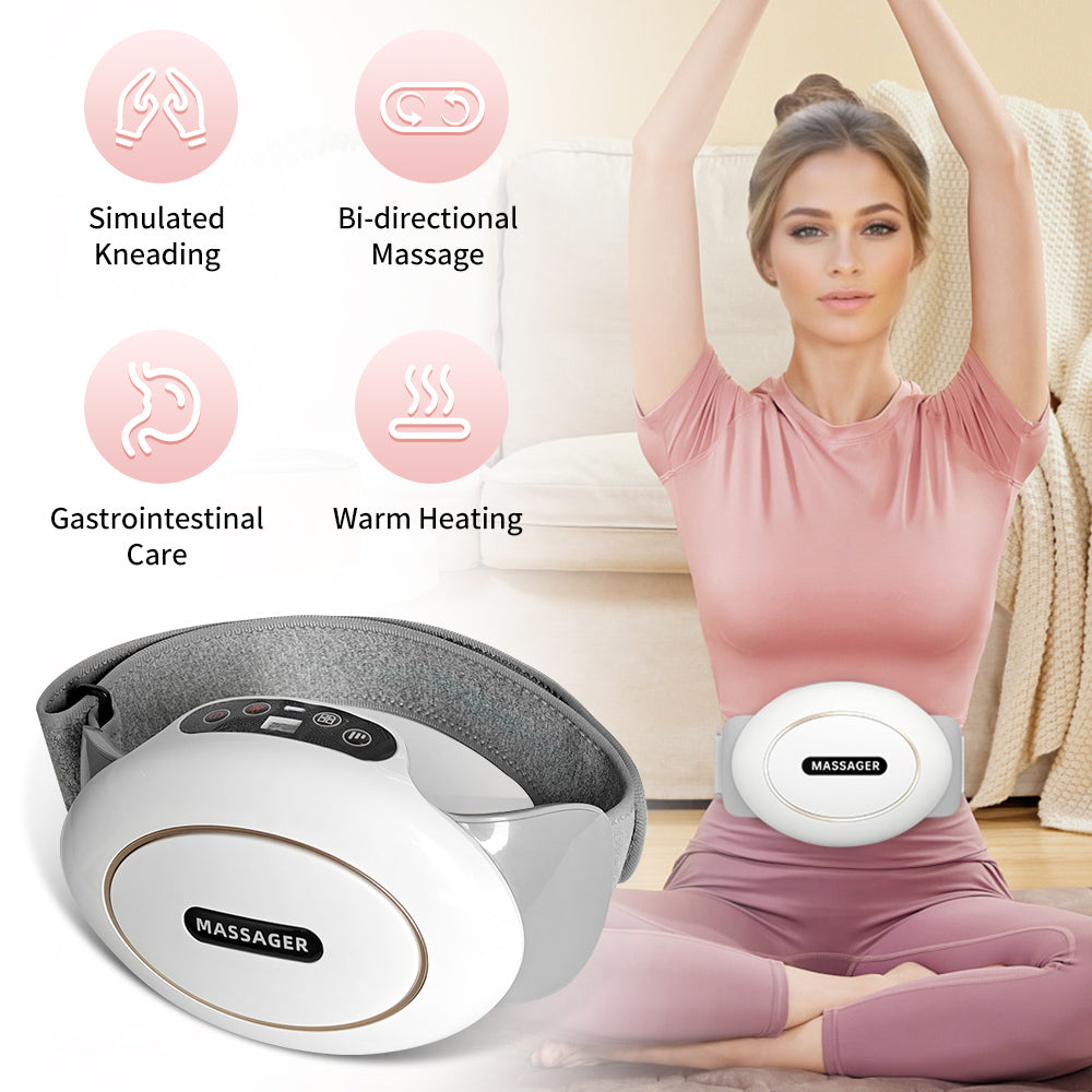 abdominal massager with heat therapy