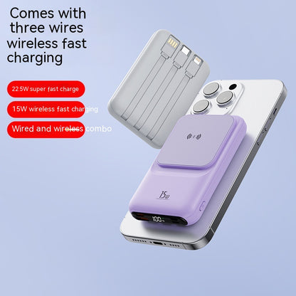 magnetic wireless power bank 10000mAh