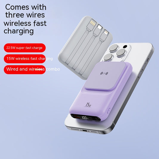 magnetic wireless power bank 10000mAh