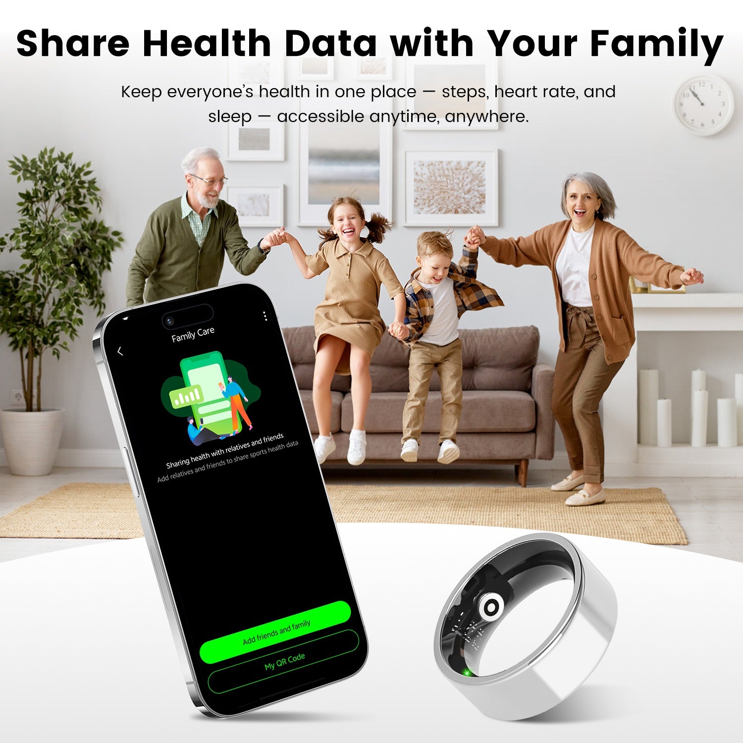 smart ring health tracker fitness monitor