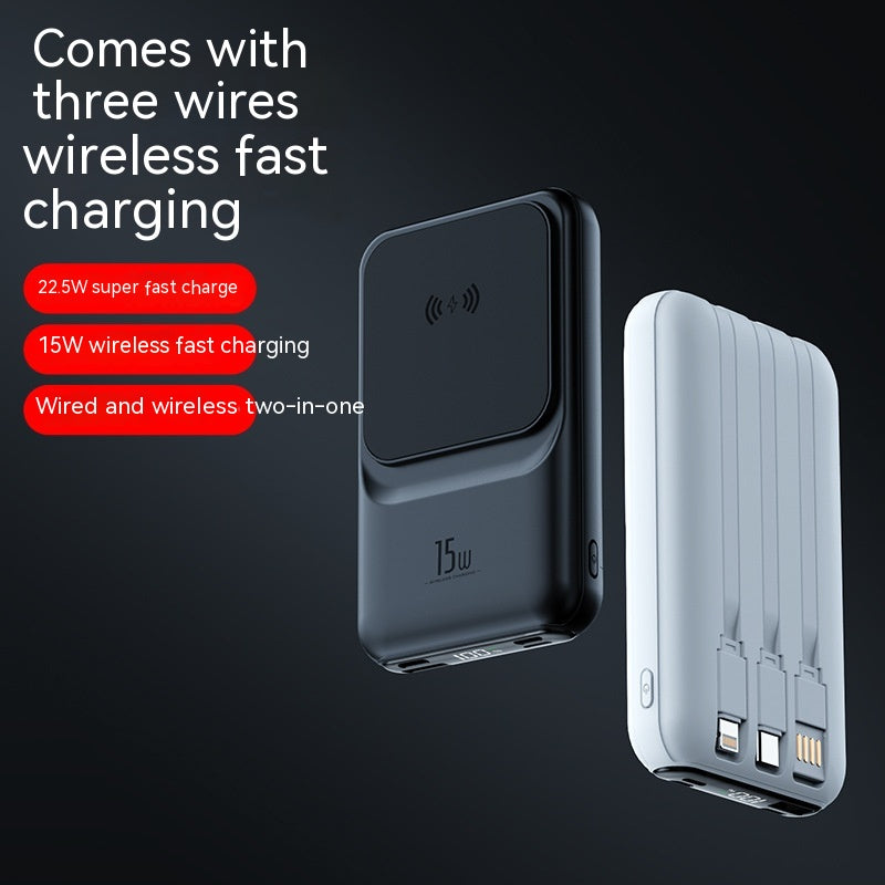 magnetic wireless power bank 10000mAh