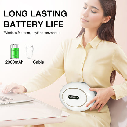 abdominal massager with heat therapy
