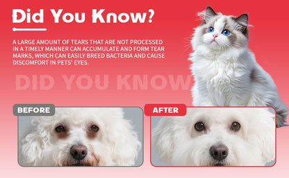 pet tear stain remover powder eye brightening